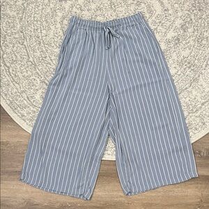 Uniqlo wide leg culotte pants